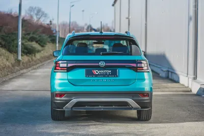 Maxton Design Hecksplitter für VW T-Cross – Schwarz glänzend