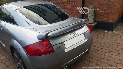 Maxton Design Heckspoiler für Audi TT 8N – GFK, unlackiert