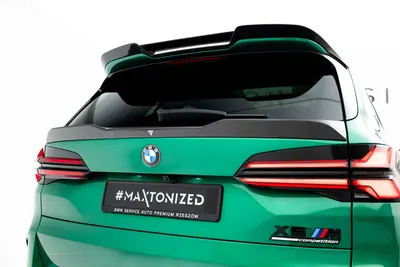 Maxton Design Heckspoiler für BMW X5 M / X5 M-Paket F95 / F95 Facelift / G05 Facelift – Sichtcarbon (Prepreg)