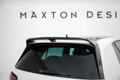 Maxton Design Heckspoiler für VW Golf 7 R / R-Line / GTI / GTD Schrägheck / Mk7 Facelift – GFK, unlackiert