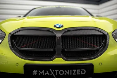 Maxton Design Kühlergrill für BMW 1er M-Paket/ M135i / 128ti F40 – Sichtcarbon (Prepreg)