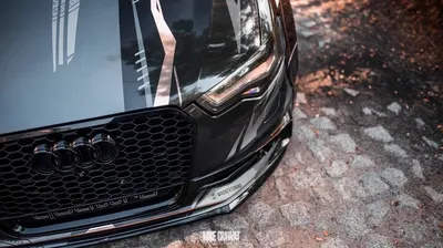 Maxton Design Leuchtenrahmen für Audi S6 / A6 S line C7 – Schwarz glänzend