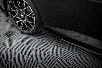 Maxton Design Seitenflaps für BMW 2er Coupé G42 – Schwarz matt