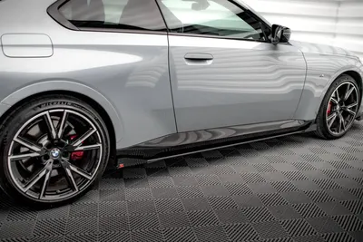 Maxton Design Seitenflaps für BMW 2er Coupé M-Paket / M240i G42 – Schwarz matt