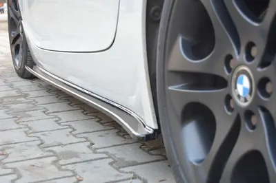 Maxton Design Seitenschweller-Ansätze für BMW Z4 E85 / E86 – Schwarz glänzend