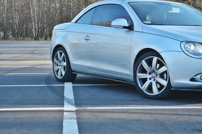 Maxton Design Seitenschweller-Ansätze für VW Eos – Schwarz glänzend