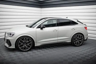 Maxton Design Splitter-Set für Audi RSQ3 Sportback F3 – Schwarz glänzend