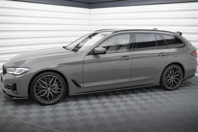 Maxton Design Splitter-Set für BMW 5er Touring G31 – Schwarz glänzend