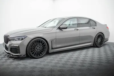 Maxton Design Splitter-Set für BMW 7er G11 M-Paket Facelift – Schwarz glänzend