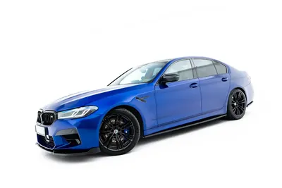 Maxton Design Splitter-Set für BMW M5 F90 Facelift – Schwarz glänzend
