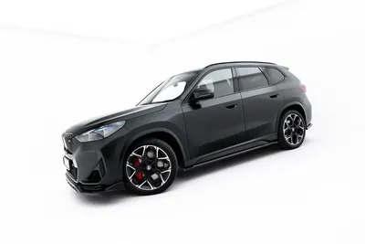 Maxton Design Splitter-Set für BMW X1 M35i U11 – Schwarz glänzend