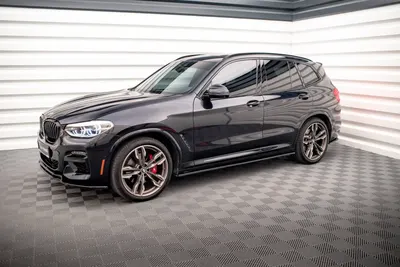 Maxton Design Splitter-Set für BMW X3 M40d / M40i G01 – Schwarz glänzend