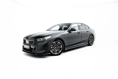 Maxton Design Splitter-Set V.1 für BMW 5er M-Paket Limousine G60 – Schwarz glänzend