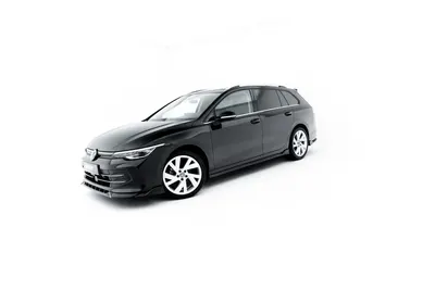Maxton Design Splitter-Set für VW Golf 8 Variant Facelift – Schwarz glänzend