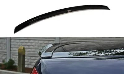 Maxton Design Spoilerlippe für Audi A8 D3 – Schwarz glänzend
