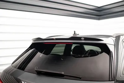 Maxton Design Spoilerlippe für Audi Q3 S line SUV F3 – Schwarz glänzend