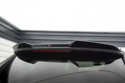 Maxton Design Spoilerlippe für Audi Q7 Mk2 – Schwarz glänzend