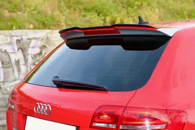 Maxton Design Spoilerlippe für Audi RS3 8P – Schwarz glänzend