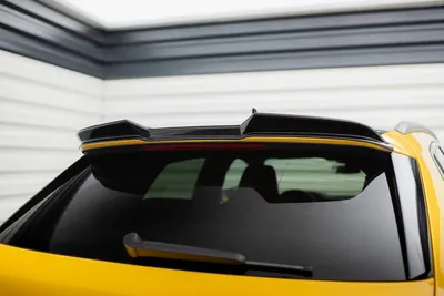 Maxton Design Spoilerlippe für Audi RS3 / S3 / A3 S line Sportback 8Y – Schwarz glänzend