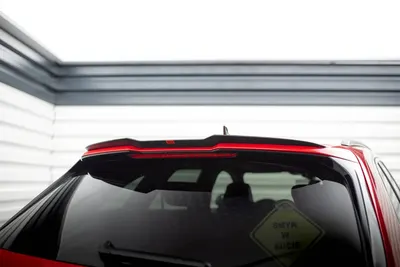 Maxton Design Spoilerlippe für Audi RS4 Avant B9 / B9 Facelift – Schwarz glänzend