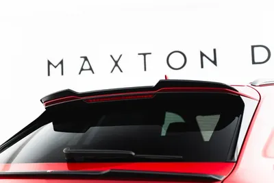 Maxton Design Spoilerlippe für Audi RSQ8 Mk1/Mk1 Facelift – Schwarz glänzend