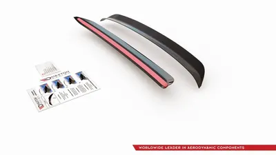 Maxton Design Spoilerlippe für Audi S3 8L – Schwarz glänzend