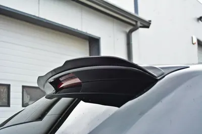 Maxton Design Spoilerlippe für Audi S3 8P Facelift – Schwarz glänzend