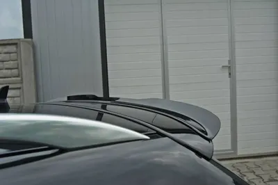 Maxton Design Spoilerlippe für Audi S4 / A4 S line B7 Avant – Schwarz glänzend