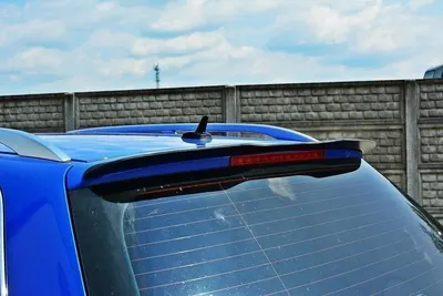 Maxton Design Spoilerlippe für Audi S4 B6 Avant – Schwarz glänzend