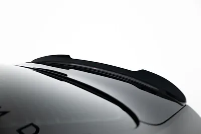 Maxton Design Spoilerlippe für Audi S5 Coupé / A5 S line Coupé 8T / 8T Facelift – Schwarz glänzend