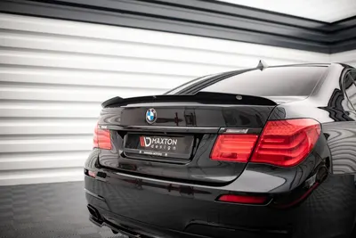 Maxton Design Spoilerlippe für BMW 7er M-Paket F01 – Schwarz glänzend