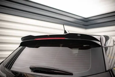 Maxton Design Spoilerlippe für BMW i3 Mk1 Facelift / BMW i3 S Mk1 Facelift – Schwarz glänzend
