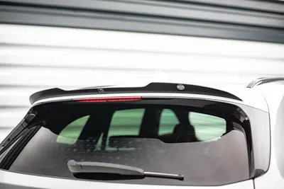 Maxton Design Spoilerlippe für BMW X1 M-Paket F48 / F48 Facelift – Schwarz glänzend