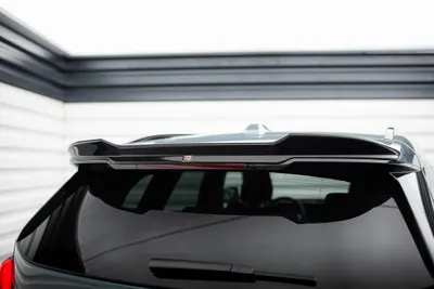 Maxton Design Spoilerlippe für BMW X1 M-Paket U11 – Schwarz glänzend