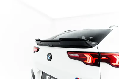 Maxton Design Spoilerlippe für BMW X2 M35i U10 – Schwarz glänzend