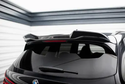 Maxton Design Spoilerlippe für BMW X3 M F97 / F97 Facelift – Schwarz glänzend