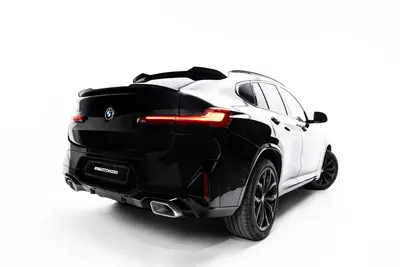 Maxton Design Spoilerlippe für BMW X4 M-Paket G02 / X4 M F98 – Schwarz glänzend