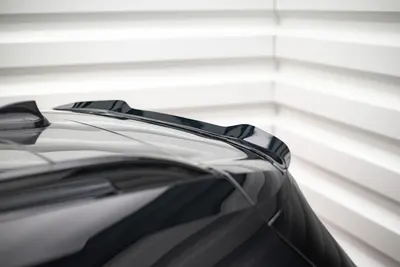 Maxton Design Spoilerlippe für BMW X7 M-Paket G07 – Schwarz glänzend