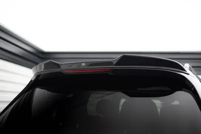 Maxton Design Spoilerlippe für BMW X7 M-Paket G07 – Schwarz glänzend