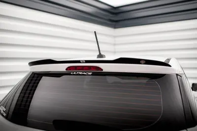 Maxton Design Spoilerlippe für Hyundai i20 Mk2 Facelift – Schwarz glänzend