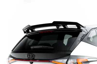 Maxton Design Spoilerlippe für Hyundai i20 N Mk3 – Schwarz glänzend