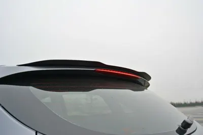 Maxton Design Spoilerlippe für Hyundai i30 Mk2 – Schwarz glänzend