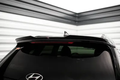 Maxton Design Spoilerlippe für Hyundai Tucson Mk4 – Schwarz glänzend