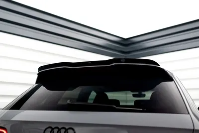 Maxton Design Spoilerlippe V.1 für Audi RS3 8V / 8V Facelift Sportback – Schwarz glänzend