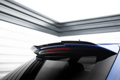 Maxton Design Spoilerlippe V.1 für Audi RS6 C7 / C7 Facelift – Schwarz glänzend