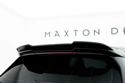 Maxton Design Spoilerlippe V.1 für BMW 1er M135i / 128ti / M-Paket F40 – Schwarz glänzend