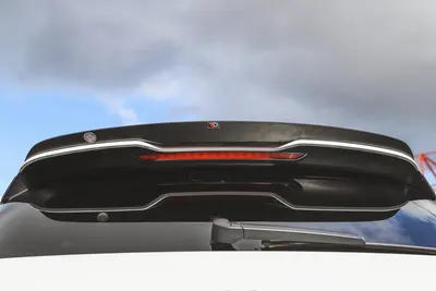 Maxton Design Spoilerlippe V.2 für Audi RS3 8V / 8V Facelift Sportback – Schwarz glänzend
