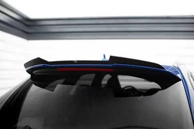 Maxton Design Spoilerlippe V.2 für Audi RS6 C7 / C7 Facelift – Schwarz glänzend