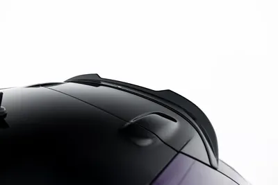 Maxton Design Spoilerlippe V.2 für VW Scirocco Mk3 – Schwarz glänzend