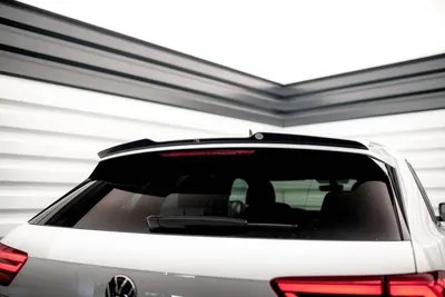 Maxton Design Spoilerlippe für VW Atlas Cross Sport – Schwarz glänzend